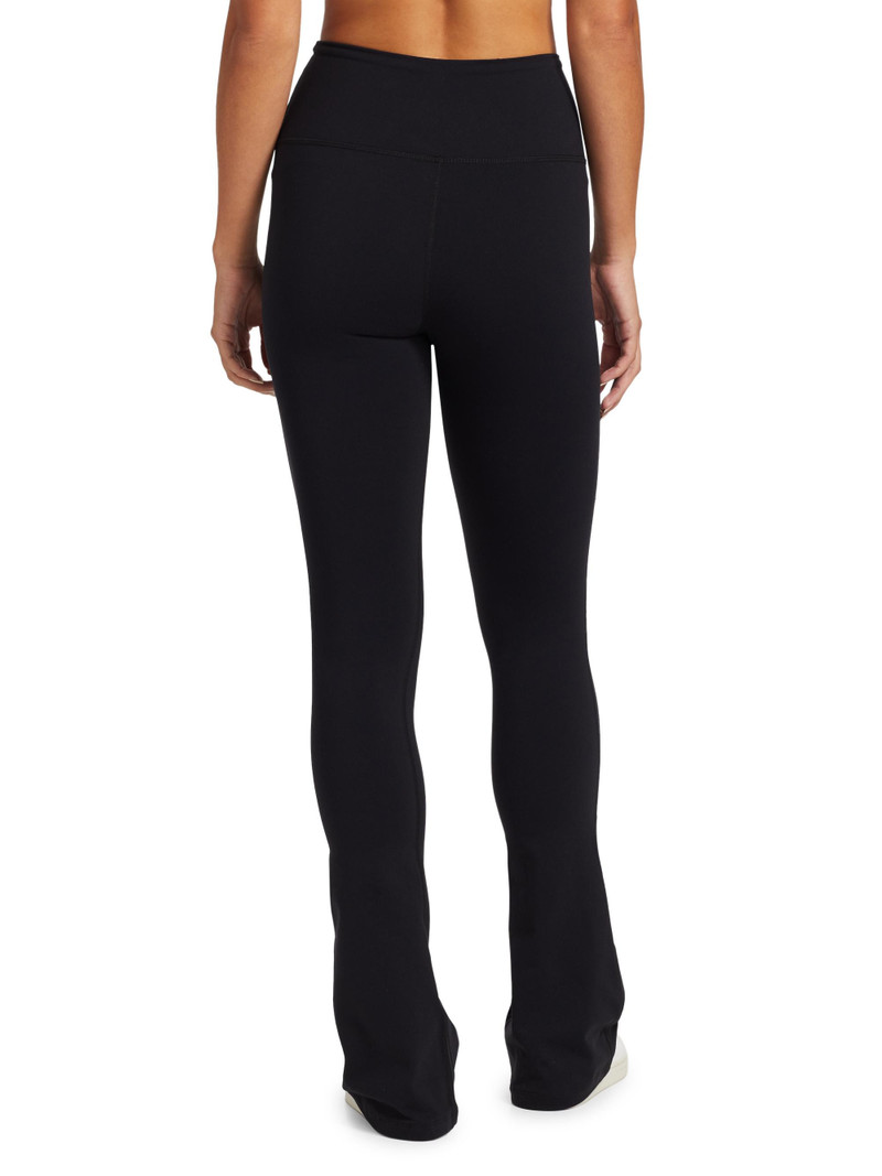 Women's Raquel High-Waist Flared Leggings - Black 5