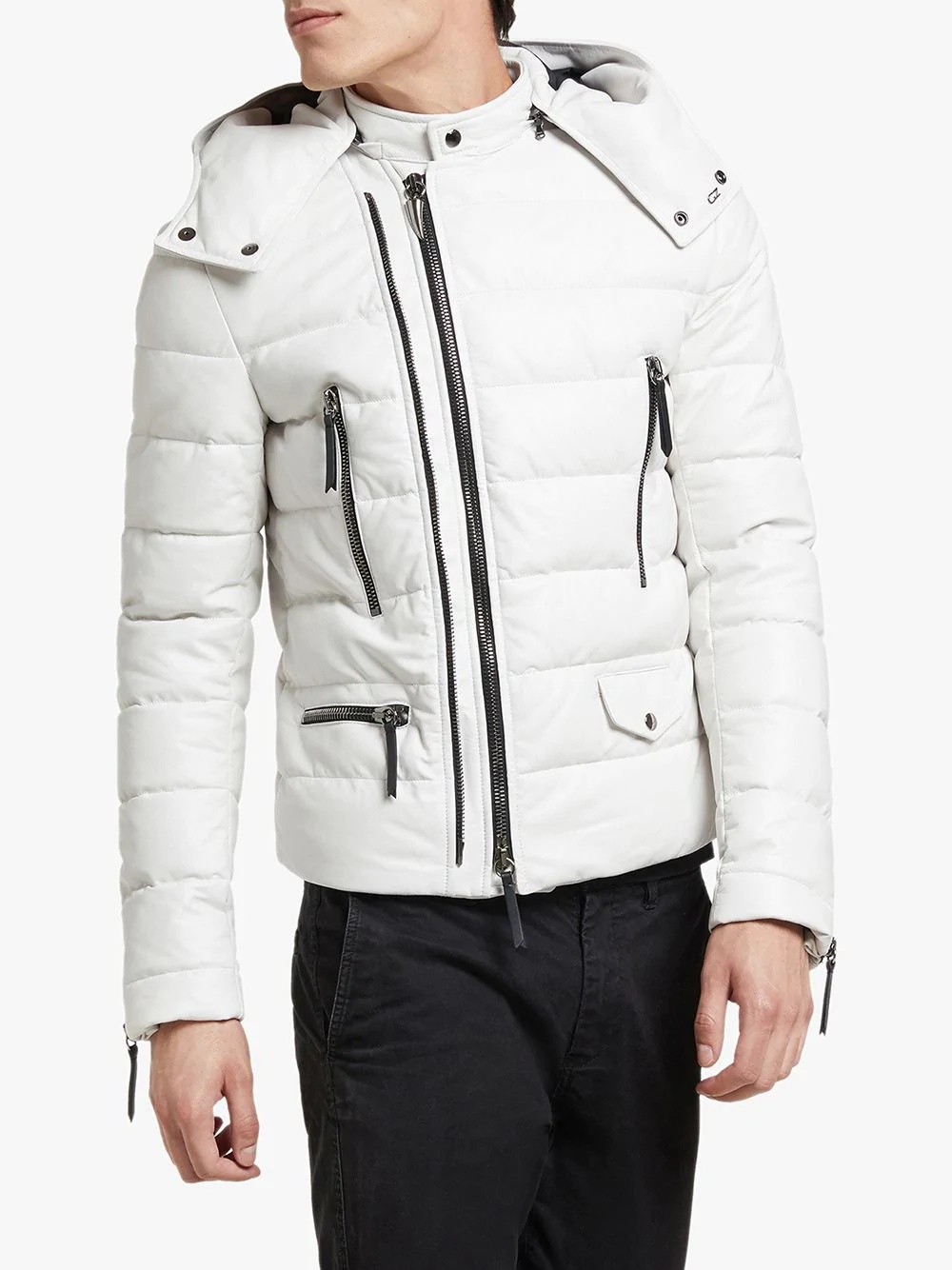 hooded padded jacket - 3