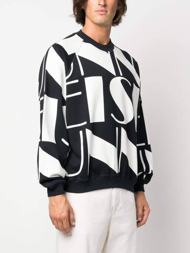 logo-print long-sleeve sweatshirt 3