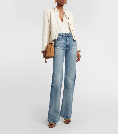 NILI LOTAN Joan high-rise straight jeans outlook