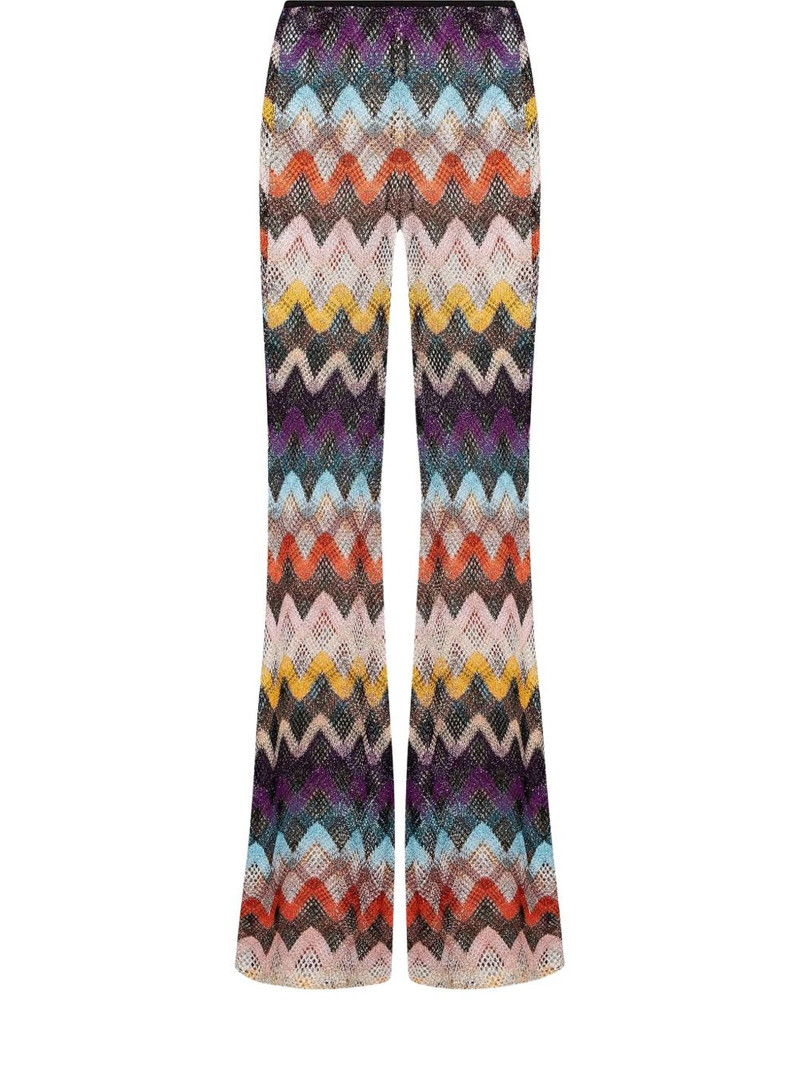 chevron-pattern 바지 1