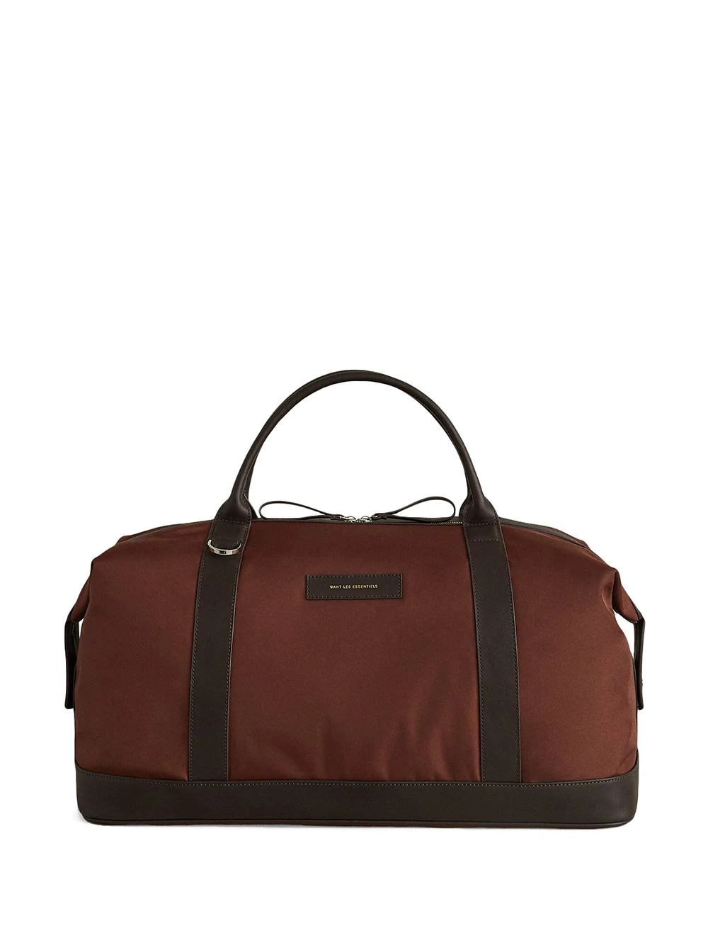 logo patch holdall bag - 1