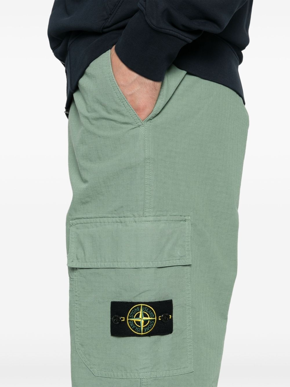cotton ripstop trousers - 5