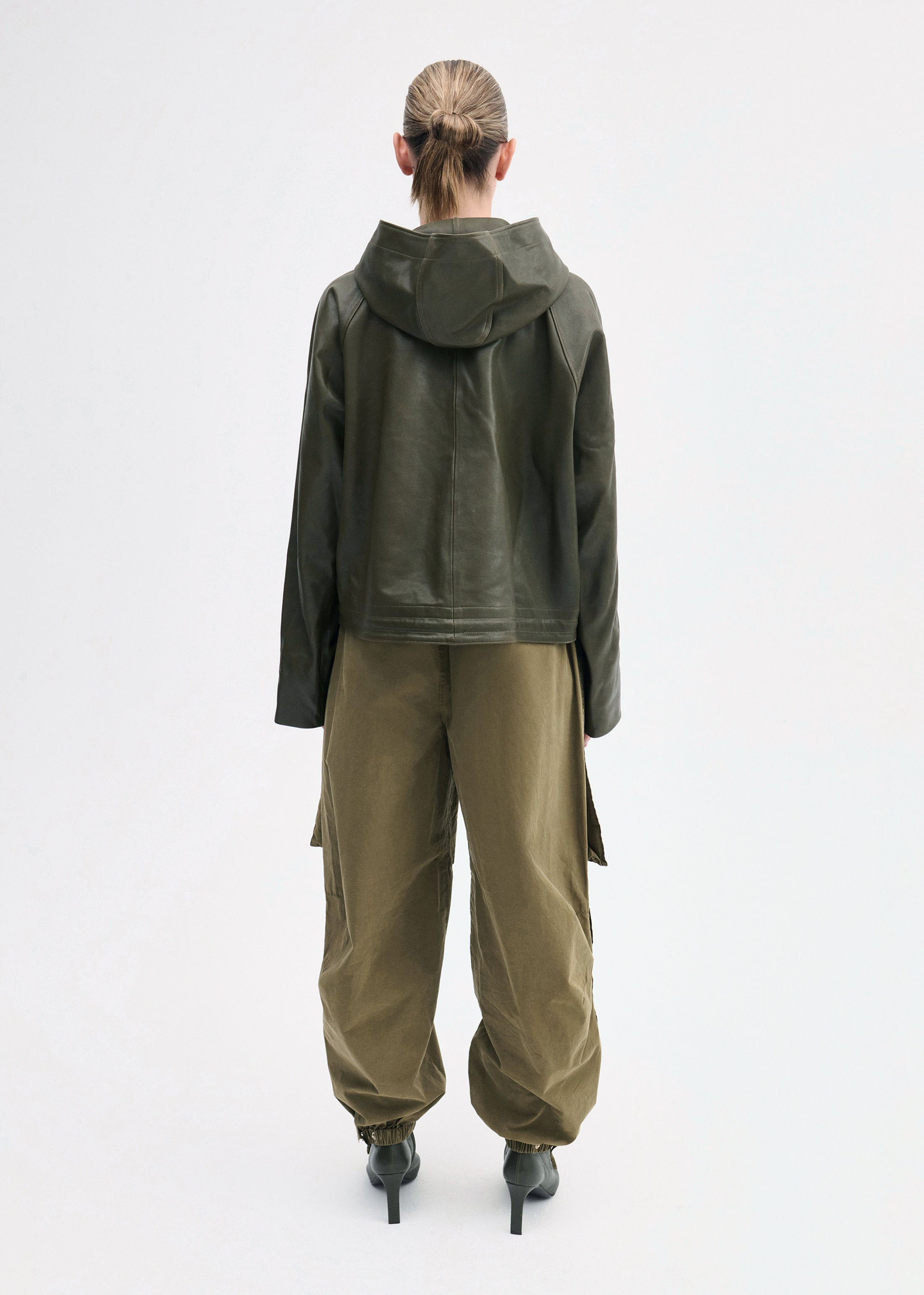 Workwear Pullover in Leather - 5
