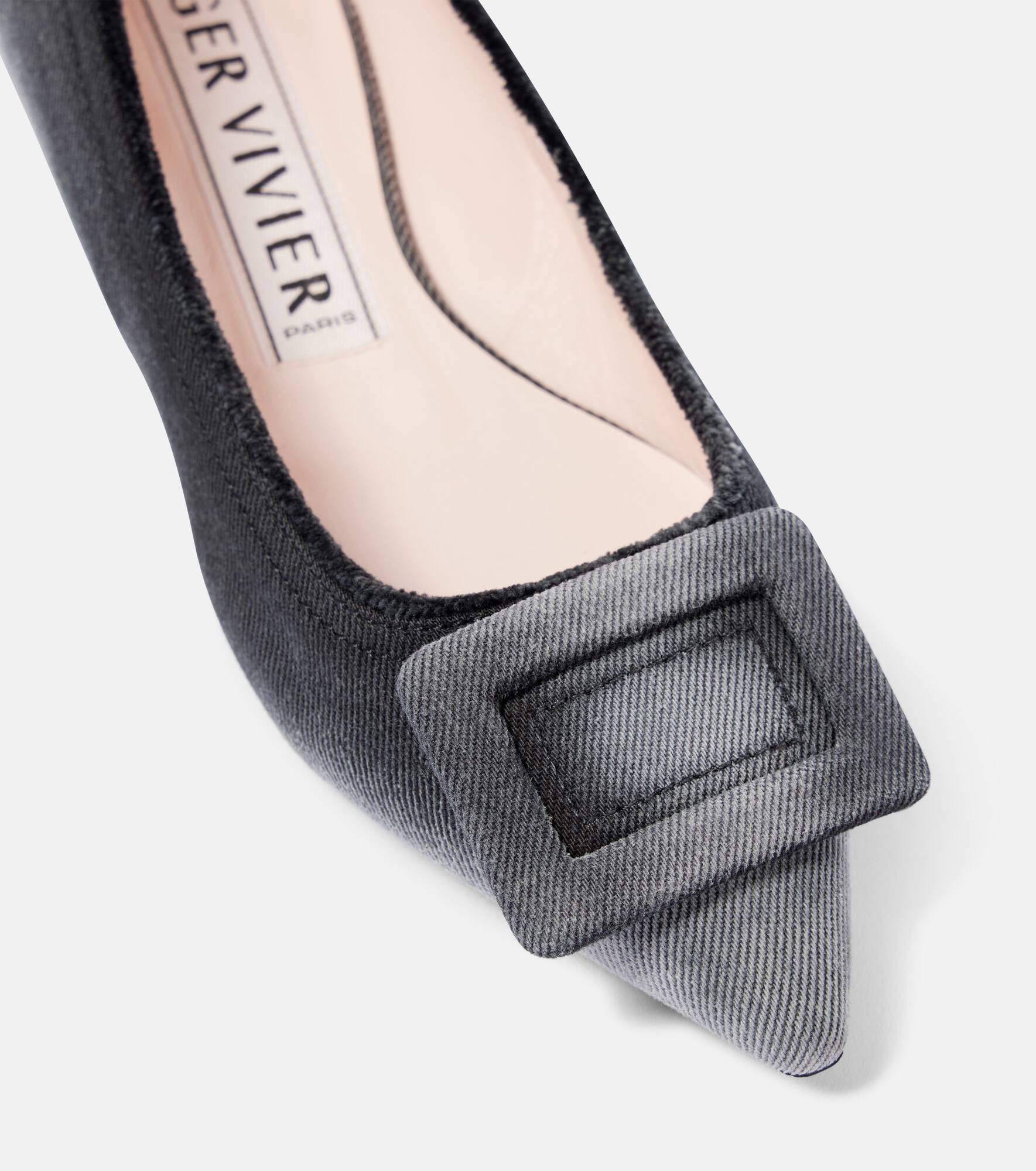 Gommettine denim ballet flats - 6