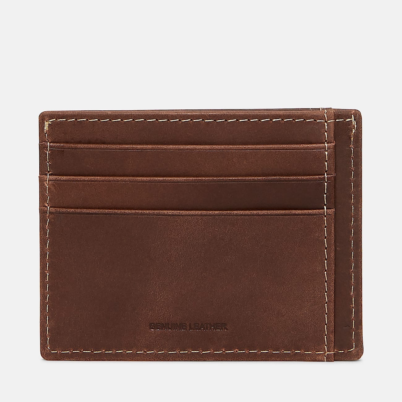 Oiled Leather Card Case - 2