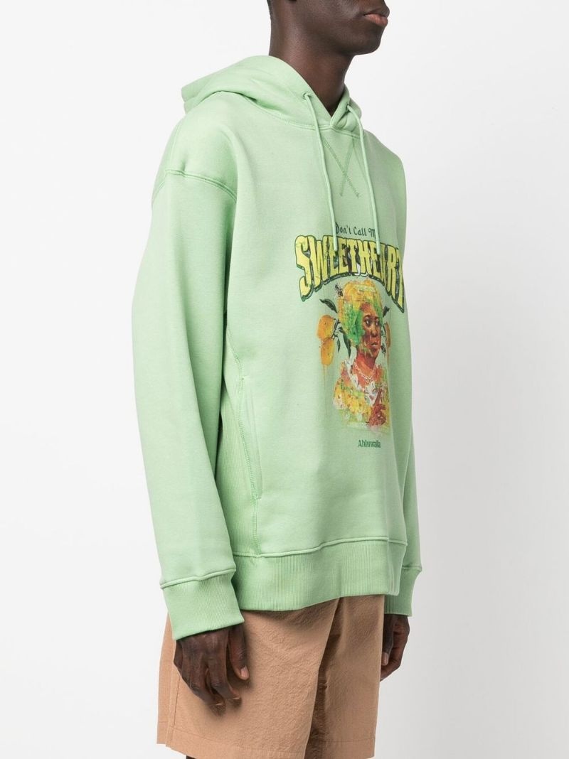 graphic-print hoodie - 3