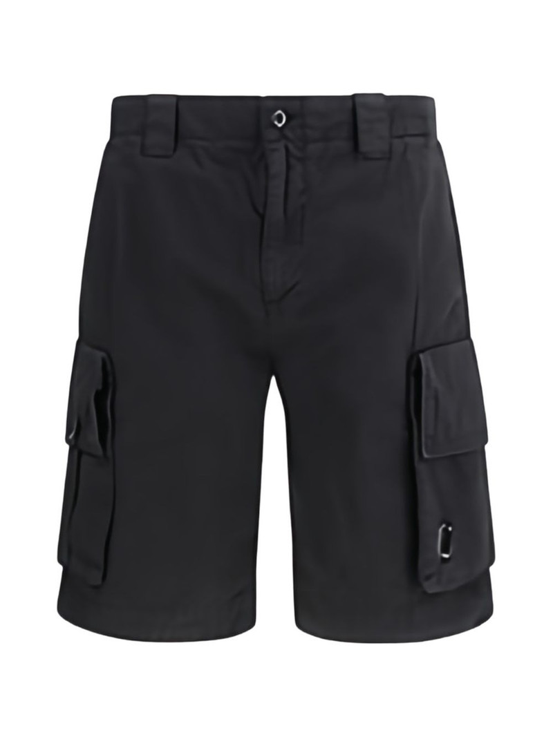 gabardine cargo shorts 1