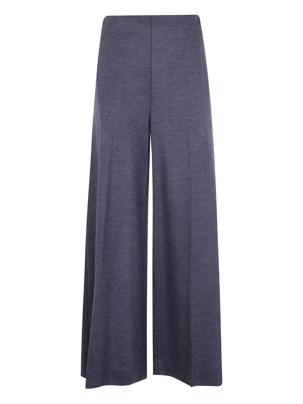wool high-waist trousers - 2