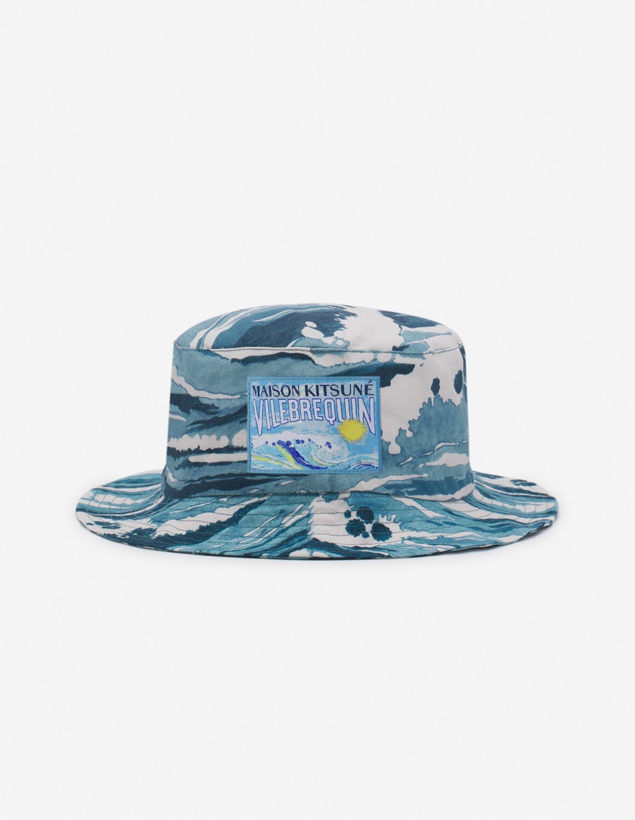 MAISON KITSUNE x VILEBREQUIN BOHEME BUCKET HAT - 1