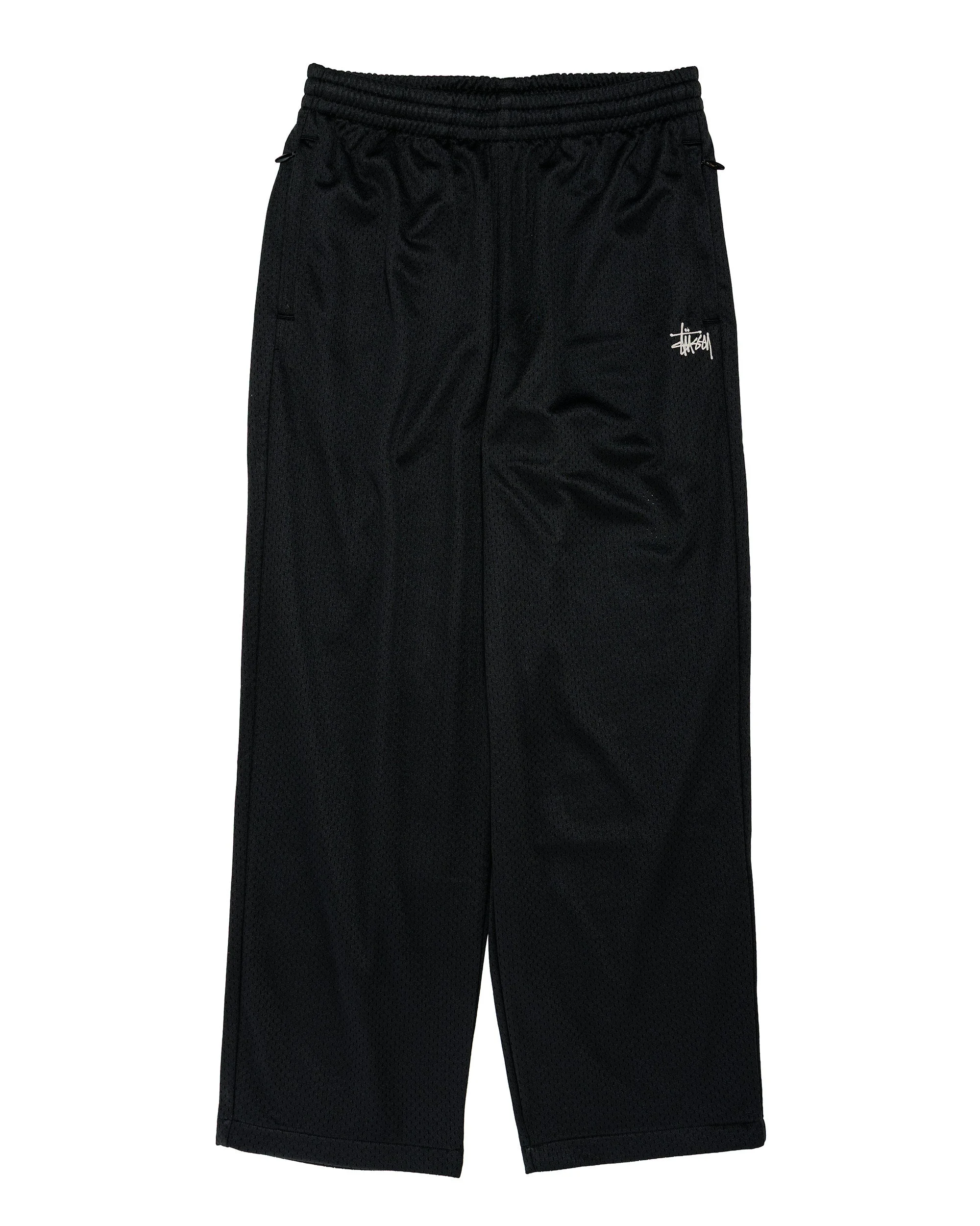 Stüssy Mesh Track Pant Black - 1