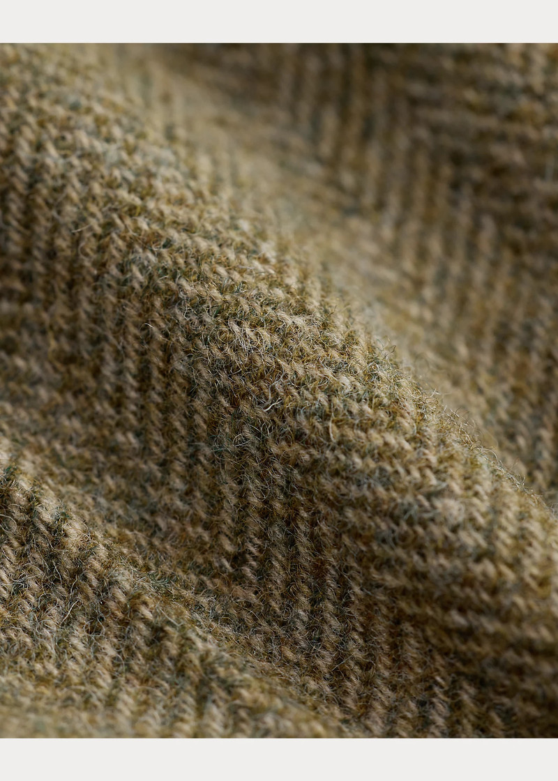 Slim Fit Wool Herringbone Pant 9