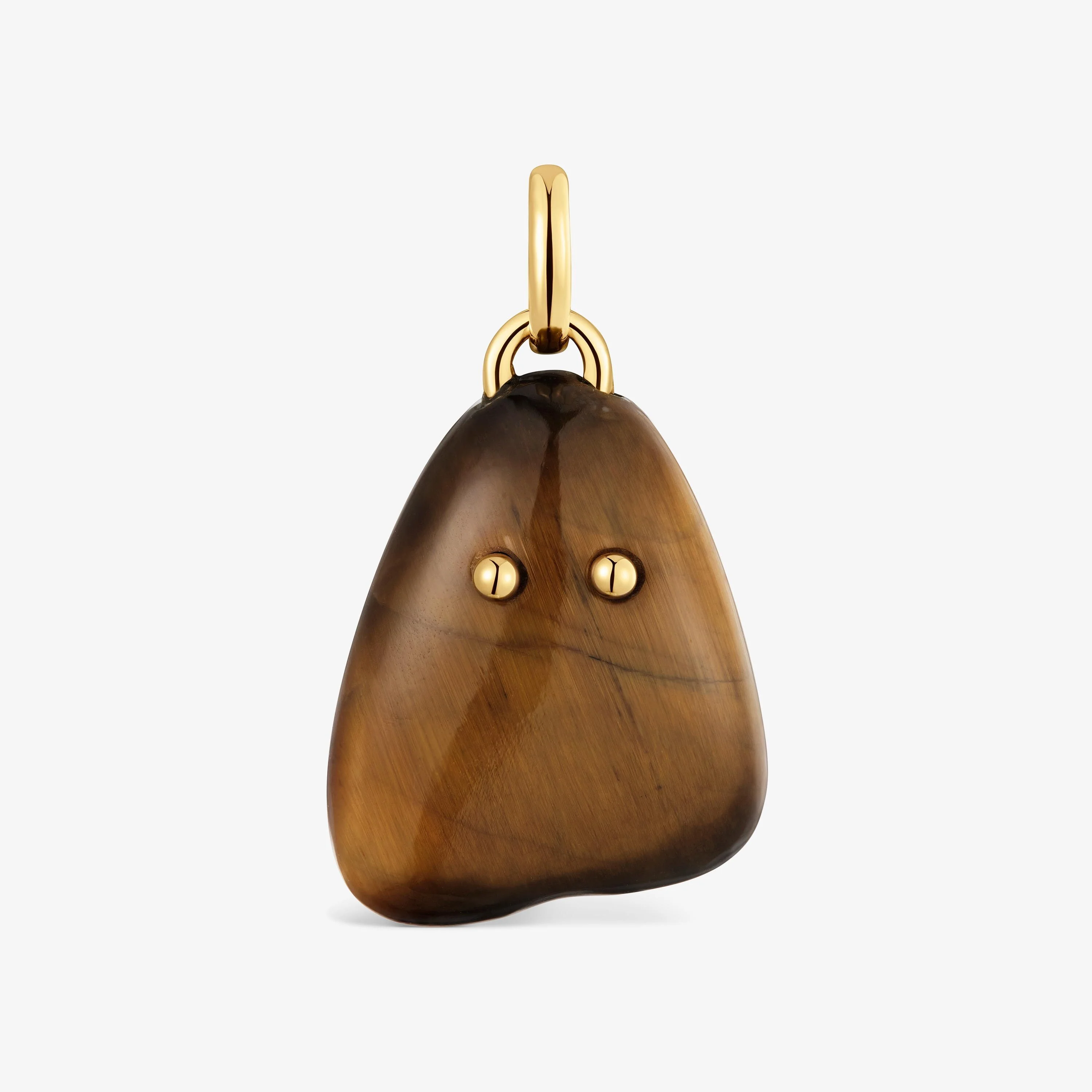18kt gold vermeil and tiger’s eye Pendant TOUS Boo - 1