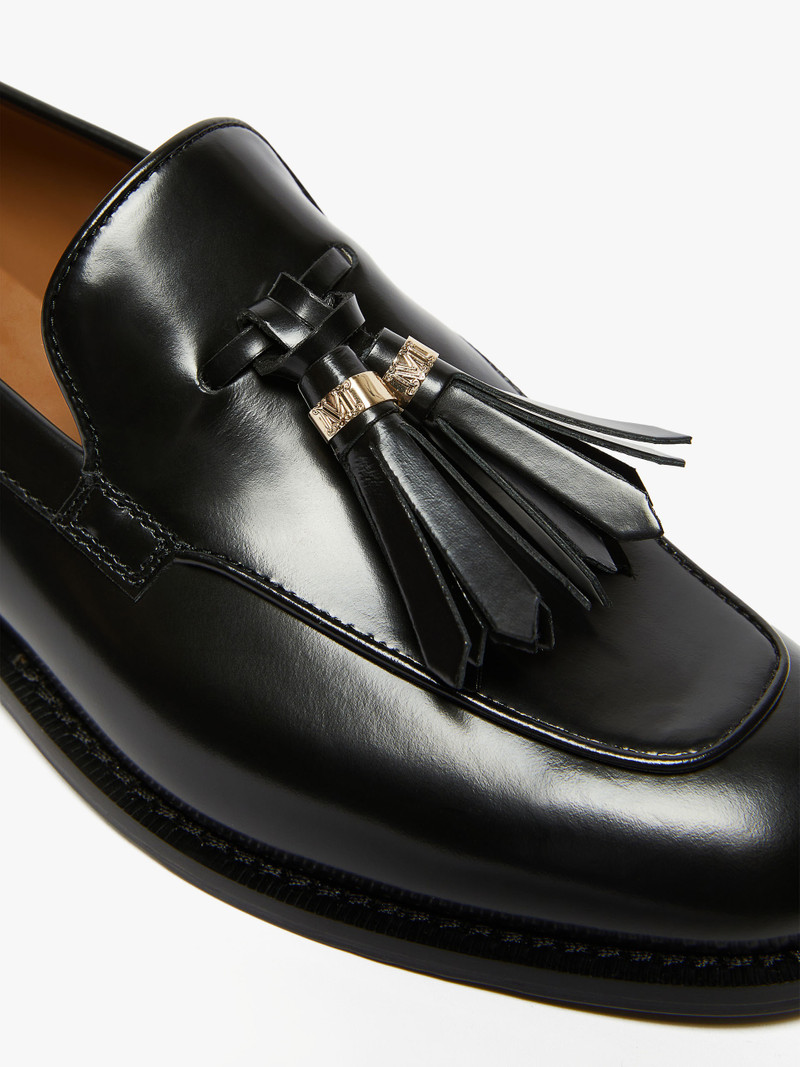 MENLOAFER Leather moccasins 4