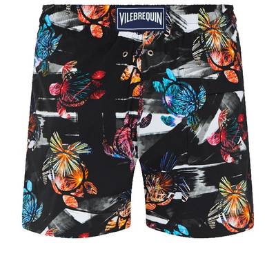 Vilebrequin Men Stretch Swim Trunks Ronde Des Tortues Fireworks outlook