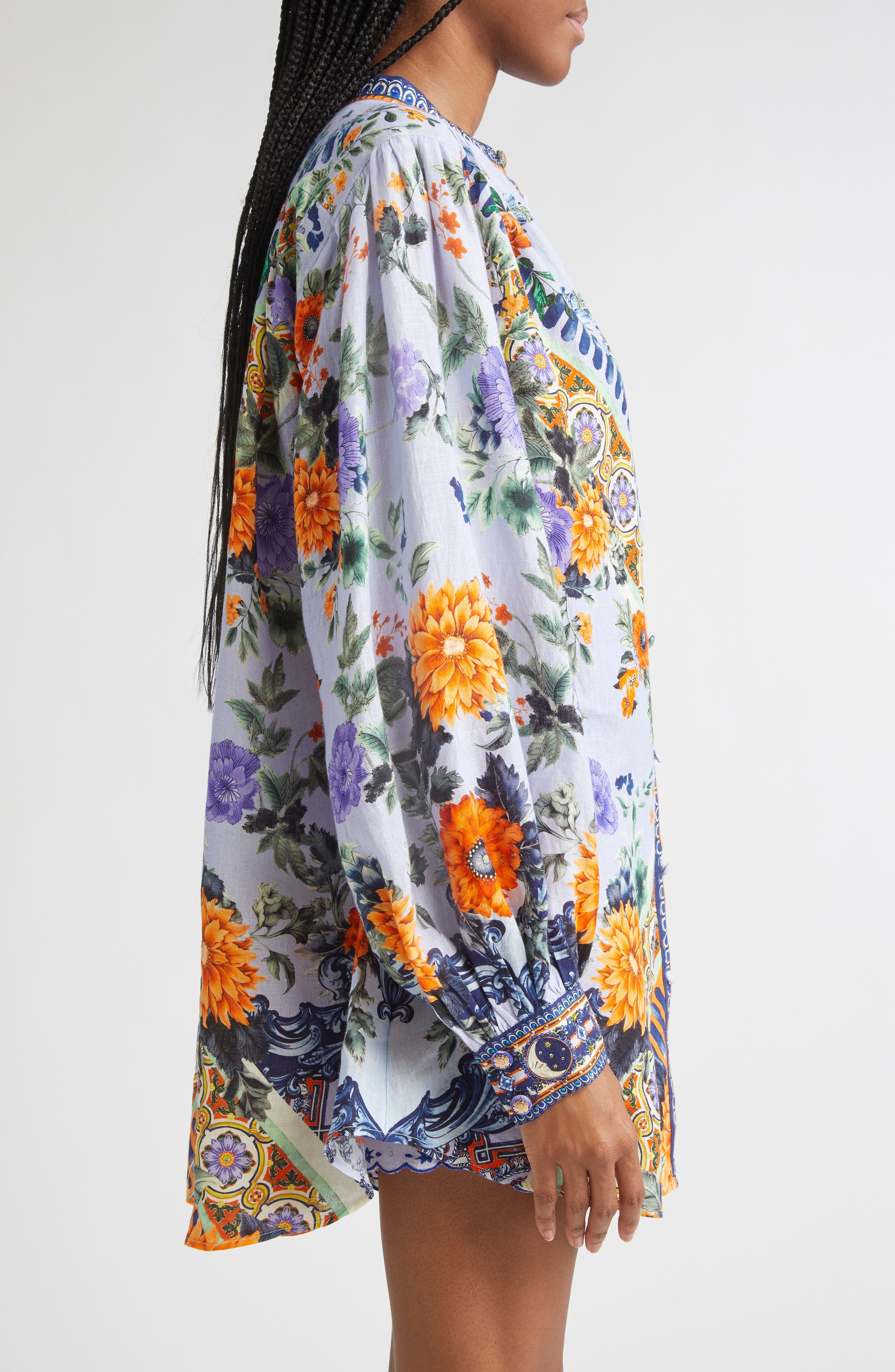 Camilla Luscious in Lisbon Linen Shirt at Nordstrom - 4