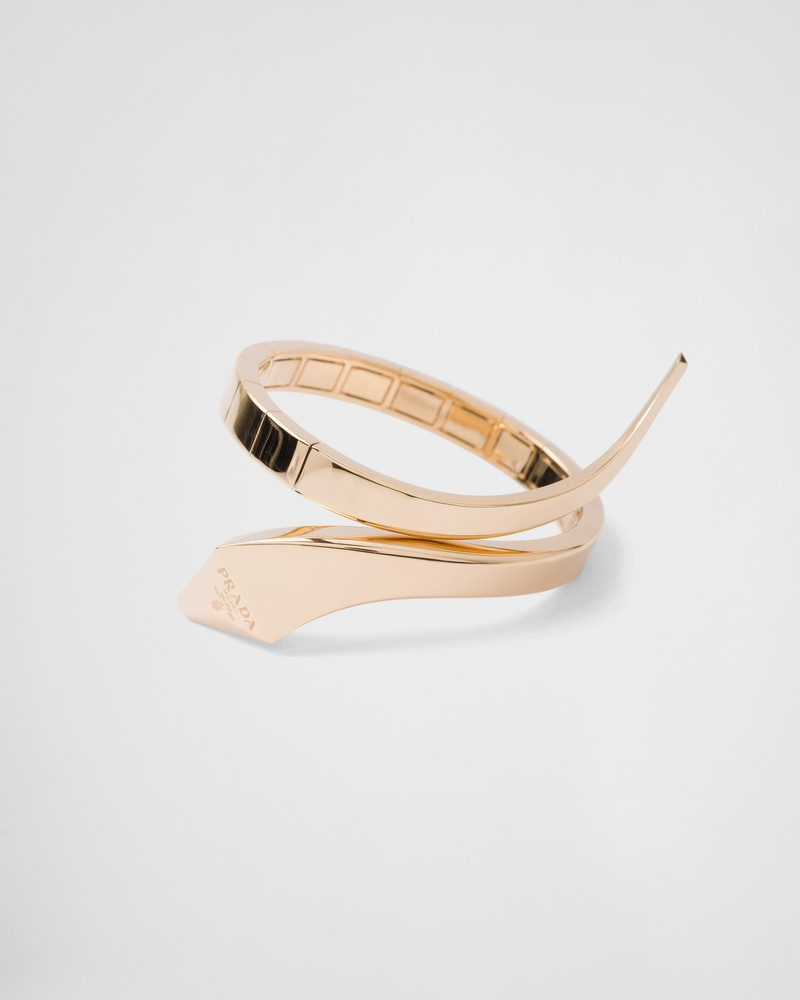 Eternal Gold snake bracelet in yellow gold 3