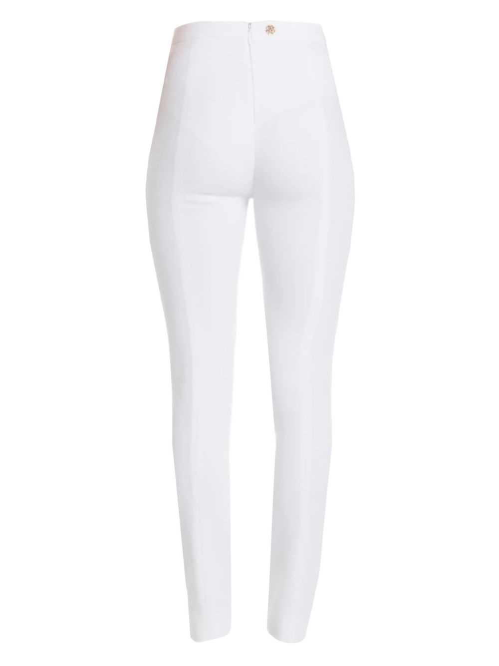 logo-plaque seam-detail trousers - 2