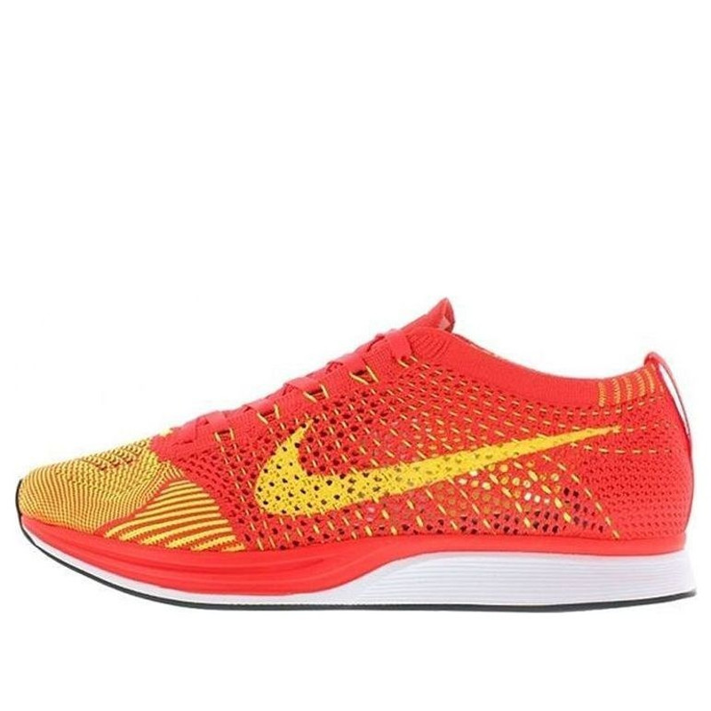 Nike Flyknit Racer 'Bright Crimson Red' 526628-601 - 1