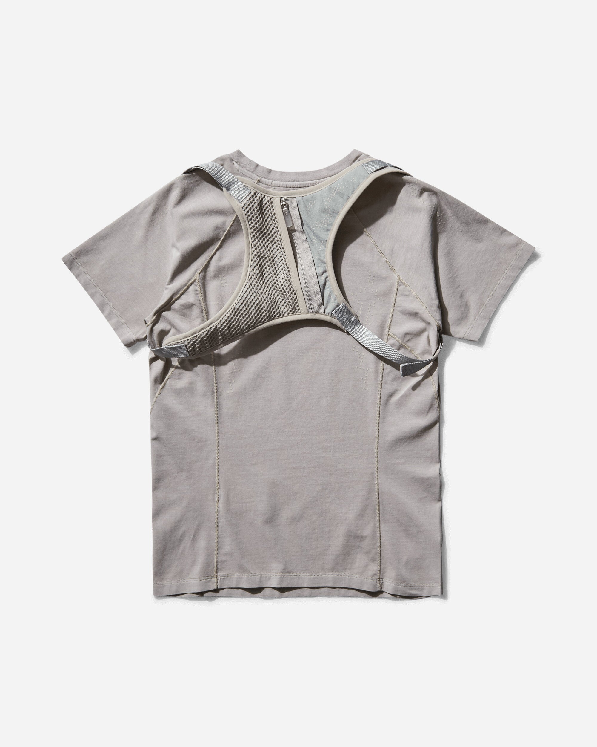 Women's Dyed T-Shirt with Backstrap Sand Grey - 2