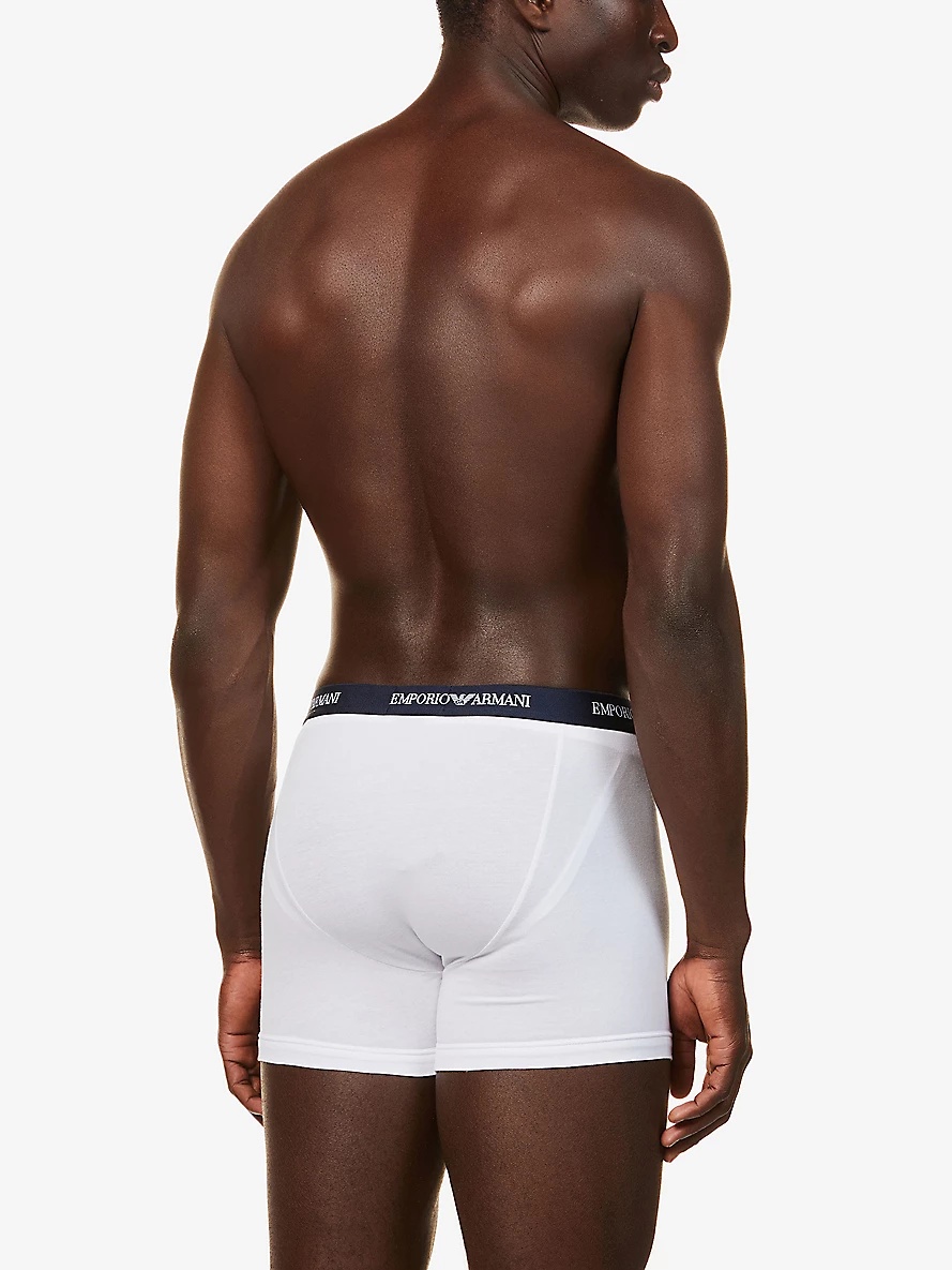 Pack of two logo-embellished stretch-cotton boxers - 3