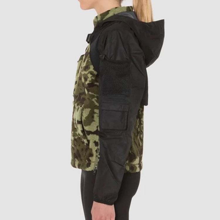(WMNS) Nike Lab Hooded Top 'Black Camo' AR5619-010 - 5