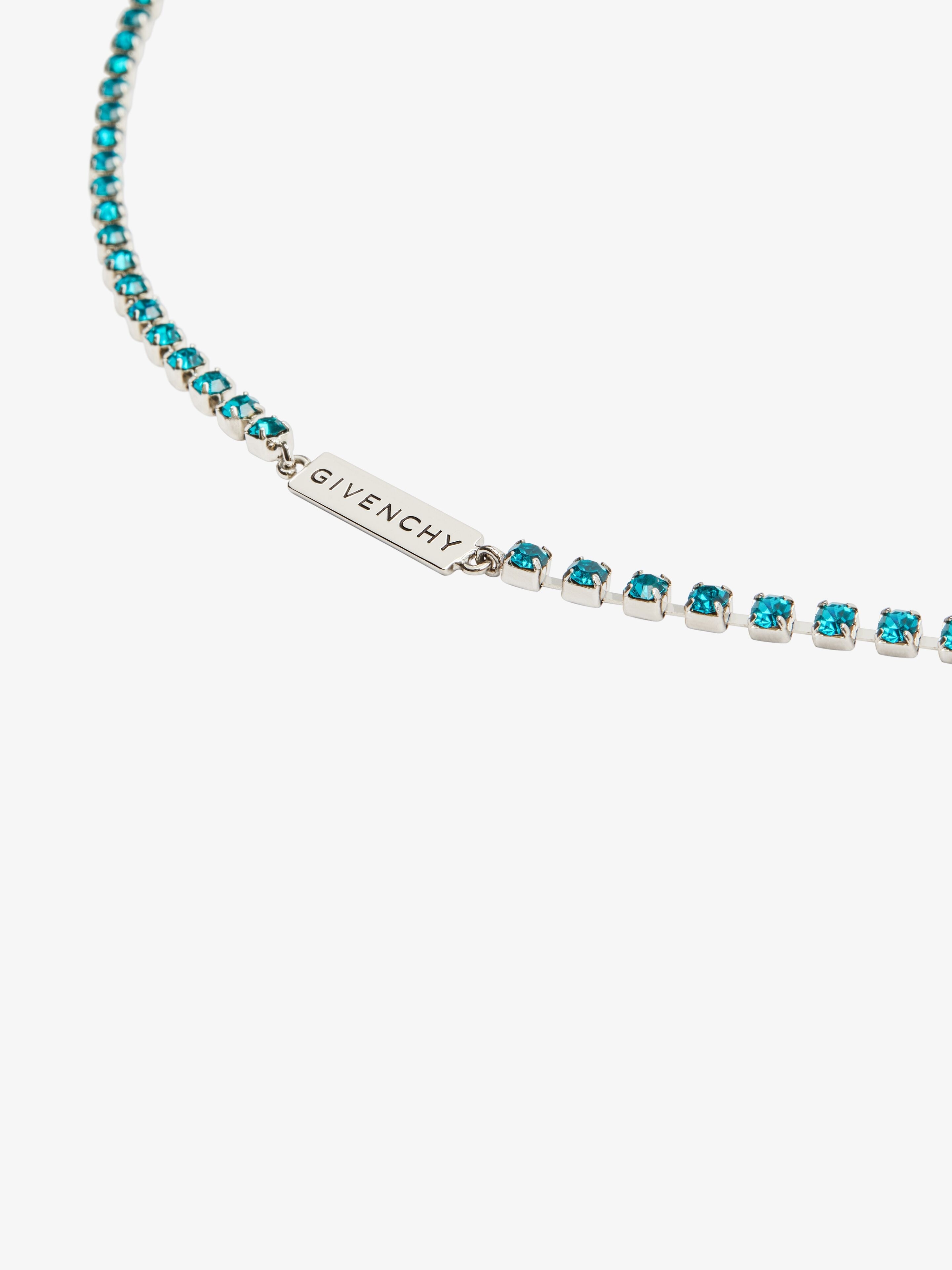 4G CRYSTAL NECKLACE IN METAL WITH CRYSTALS - 2