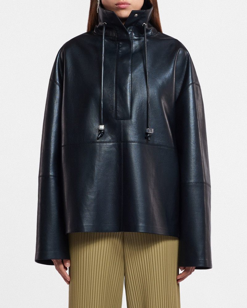 Regenerated Leather Jacket 1