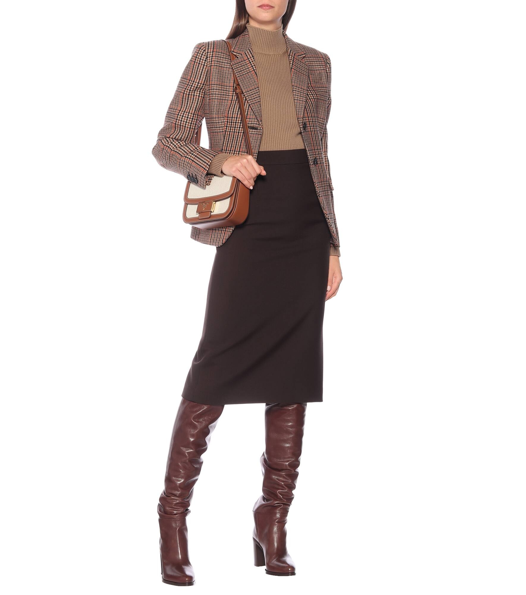 Ribbed-knit wool-blend sweater - 2