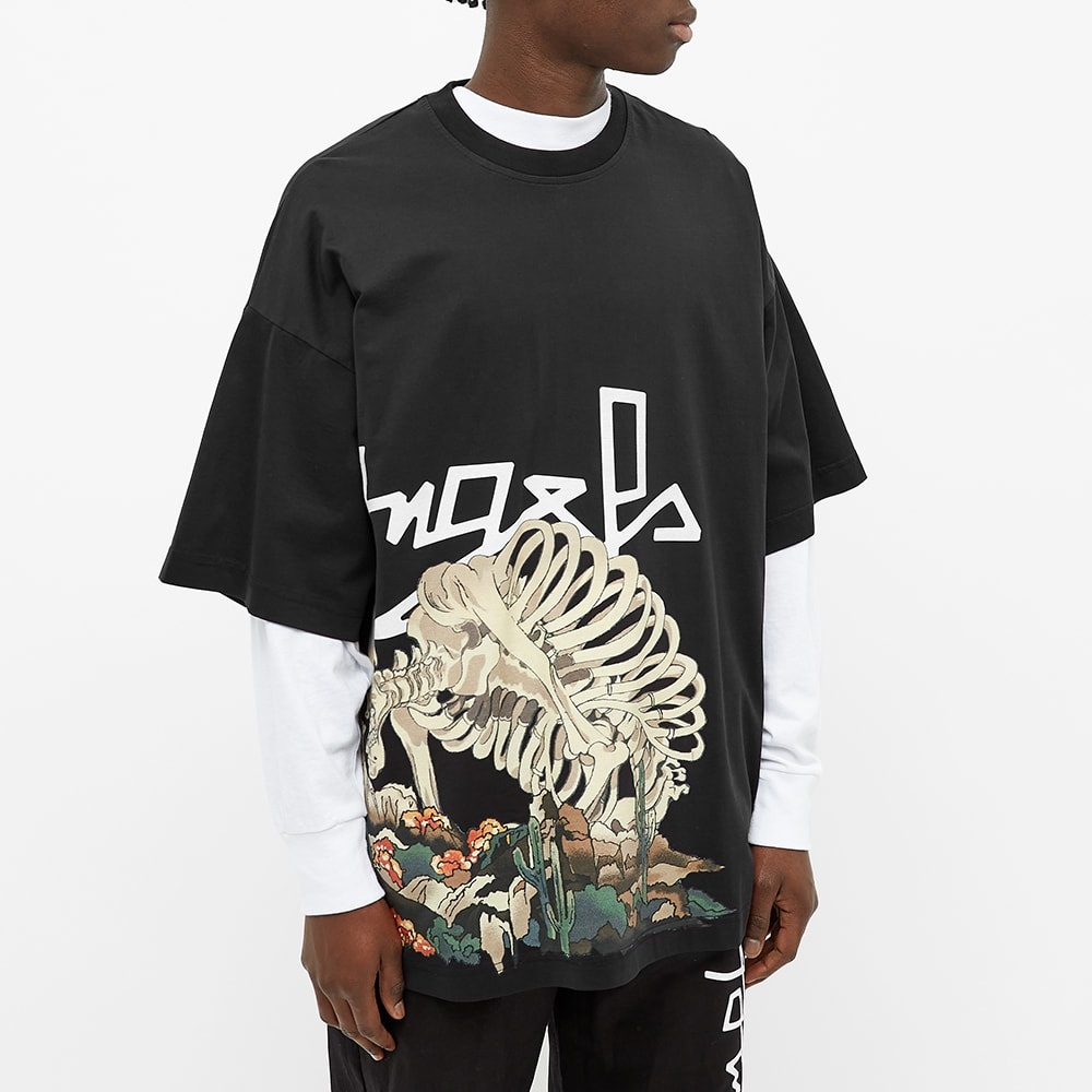 Palm Angels Desert Skull Oversize Tee - 4