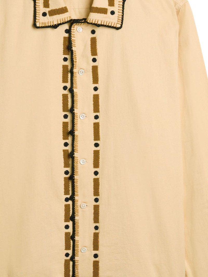 BODE beaded ryegrass trim shirt outlook