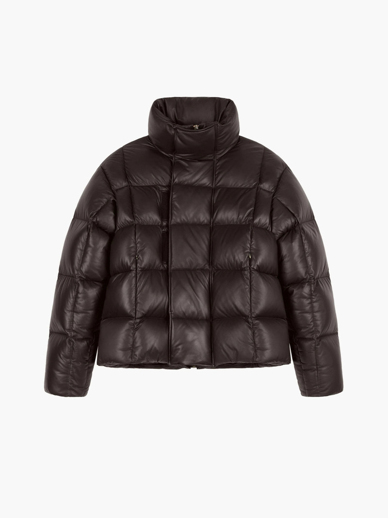 PUFFA JACKET IN LEATHER 1