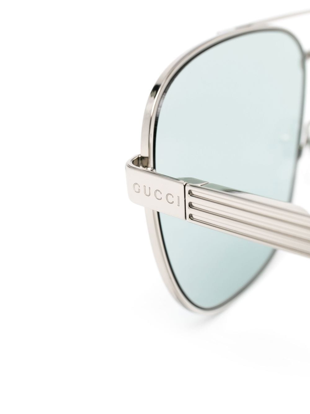 pilot-frame tinted sunglasses - 3