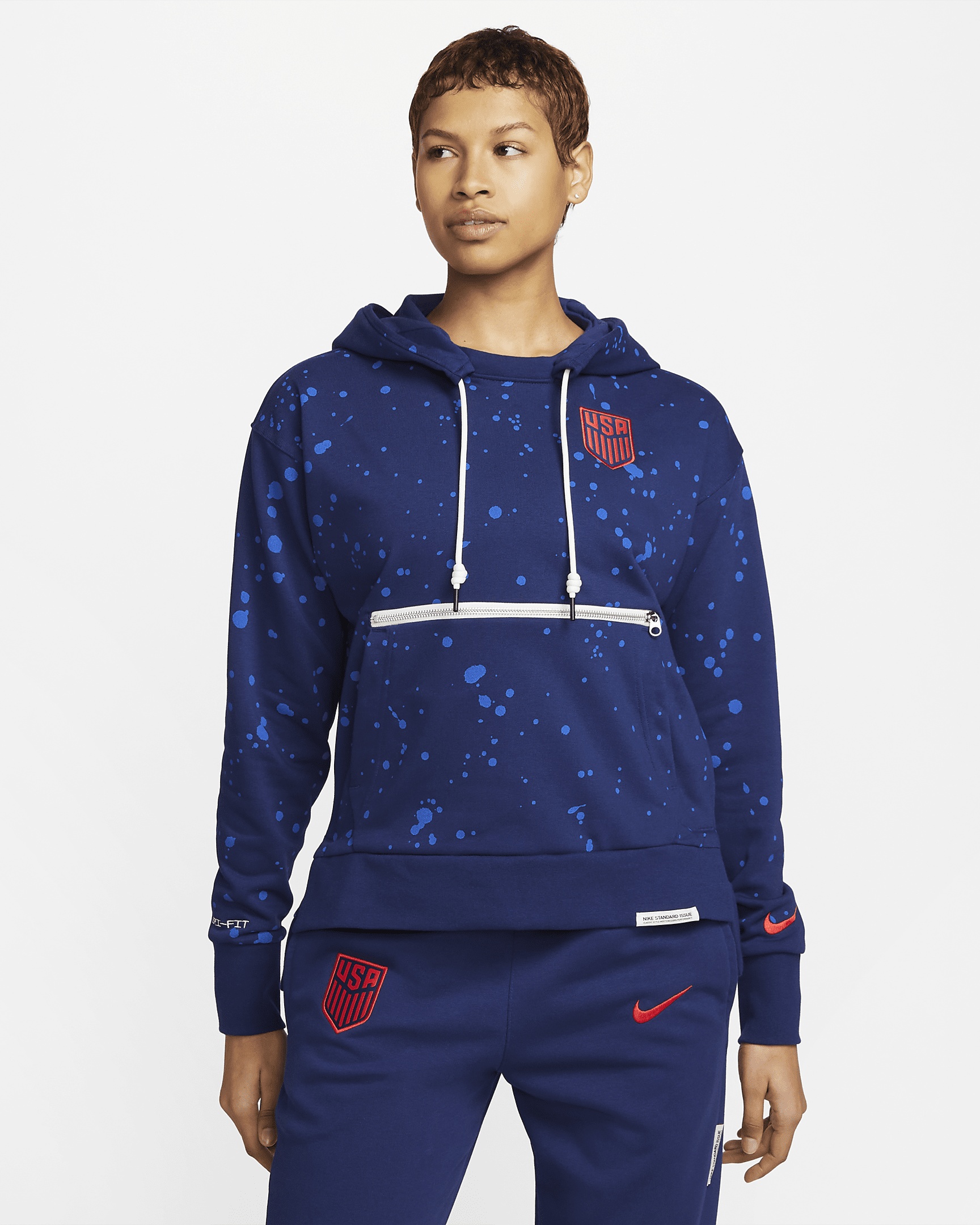 U.S. Standard Issue Nike Women's Dri-FIT Pullover Hoodie - 1