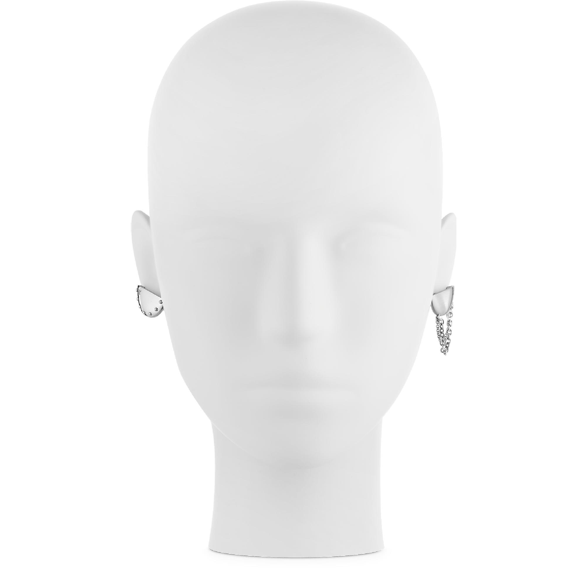 Bionic Earrings With Chains - 3