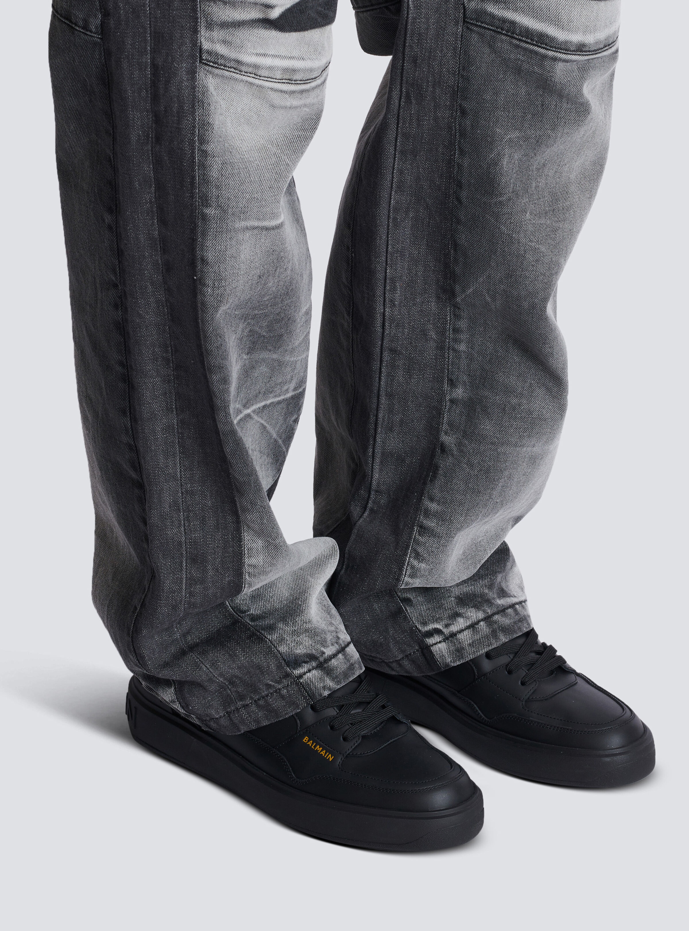B-Court Flip trainers in calfskin - 9