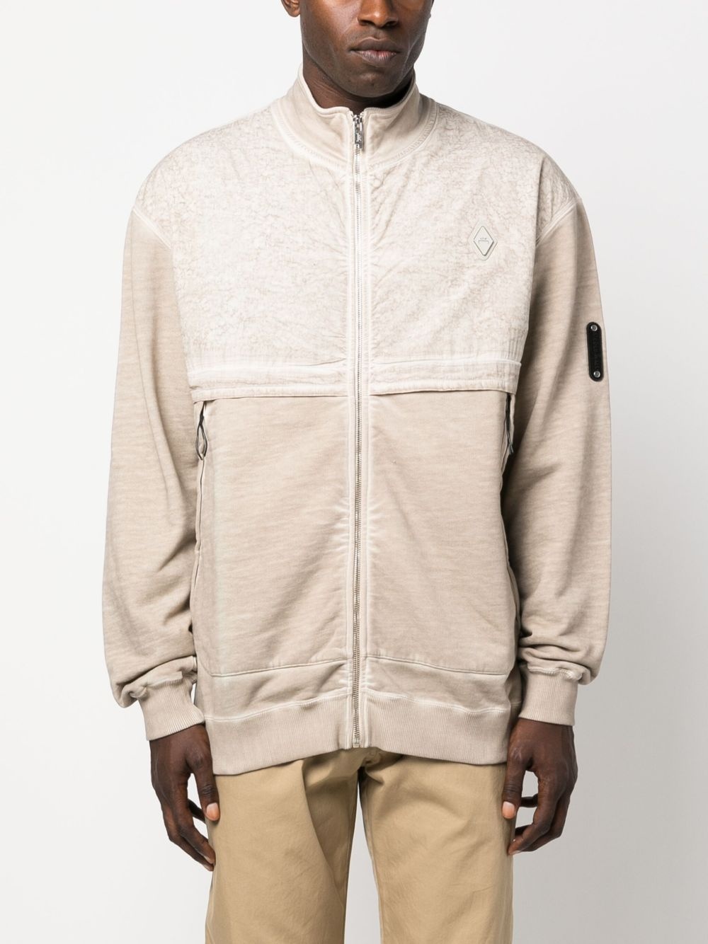 zip-Up "Bone" hoodie - 3