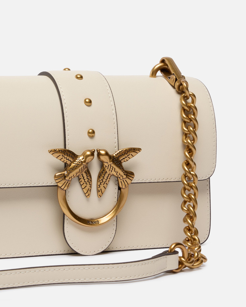 LOVE BAG ONE SMALL CROSSBODY BAG IN LEATHER 3