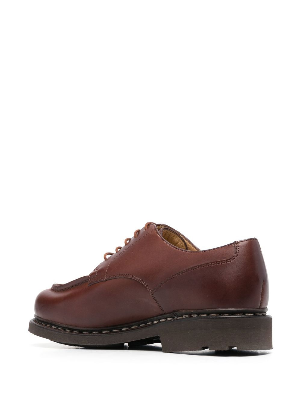 lace-up leather Derby shoes - 3