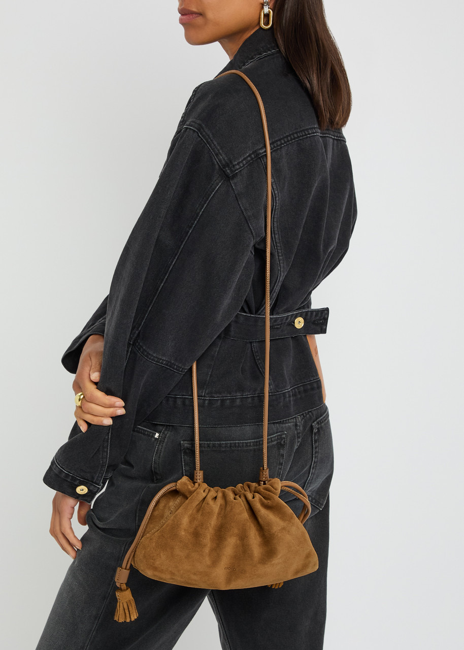 Veronica Beard Small Suede Shoulder bag - 7