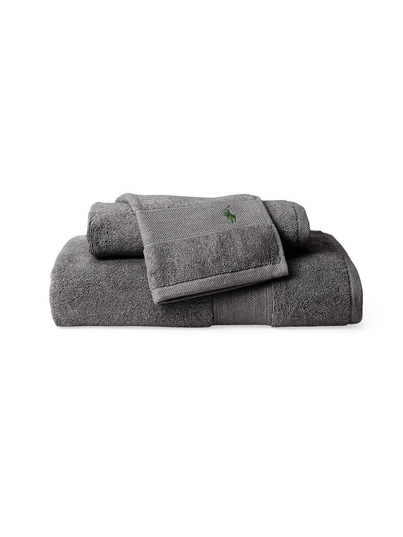 Polo Player Cotton Bath Mat - Barclay Heather 4