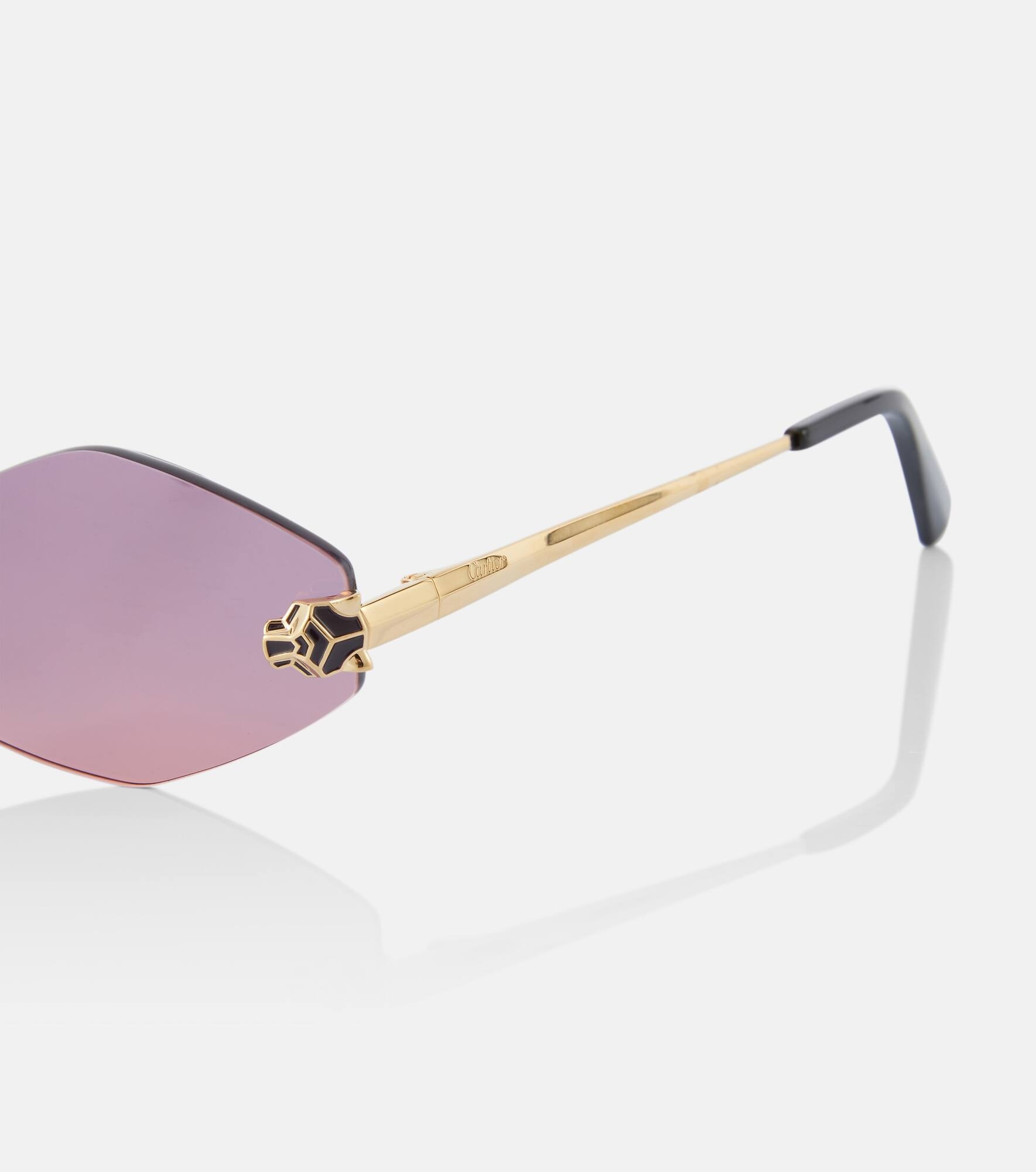 Panthère de Cartier geometric sunglasses - 2