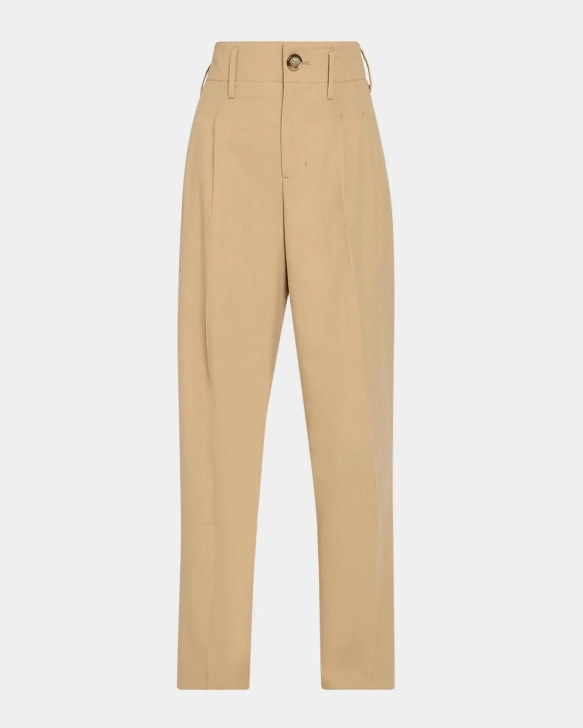 Zuit Wool Two-Pleat Trousers - 1