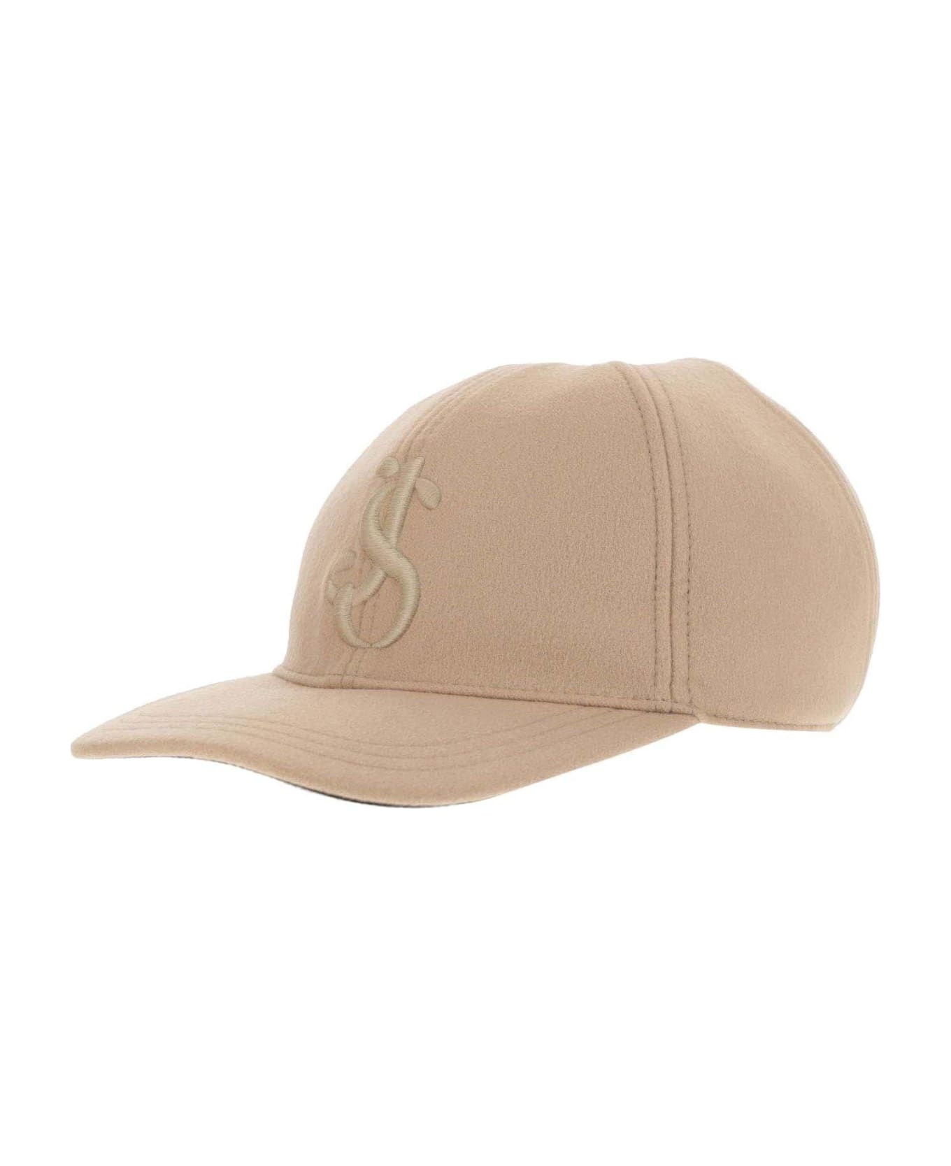 Logo Embroidered Curved-peak Baseball Cap - 3