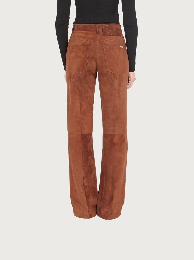 SUEDE FIVE POCKET TROUSER 3