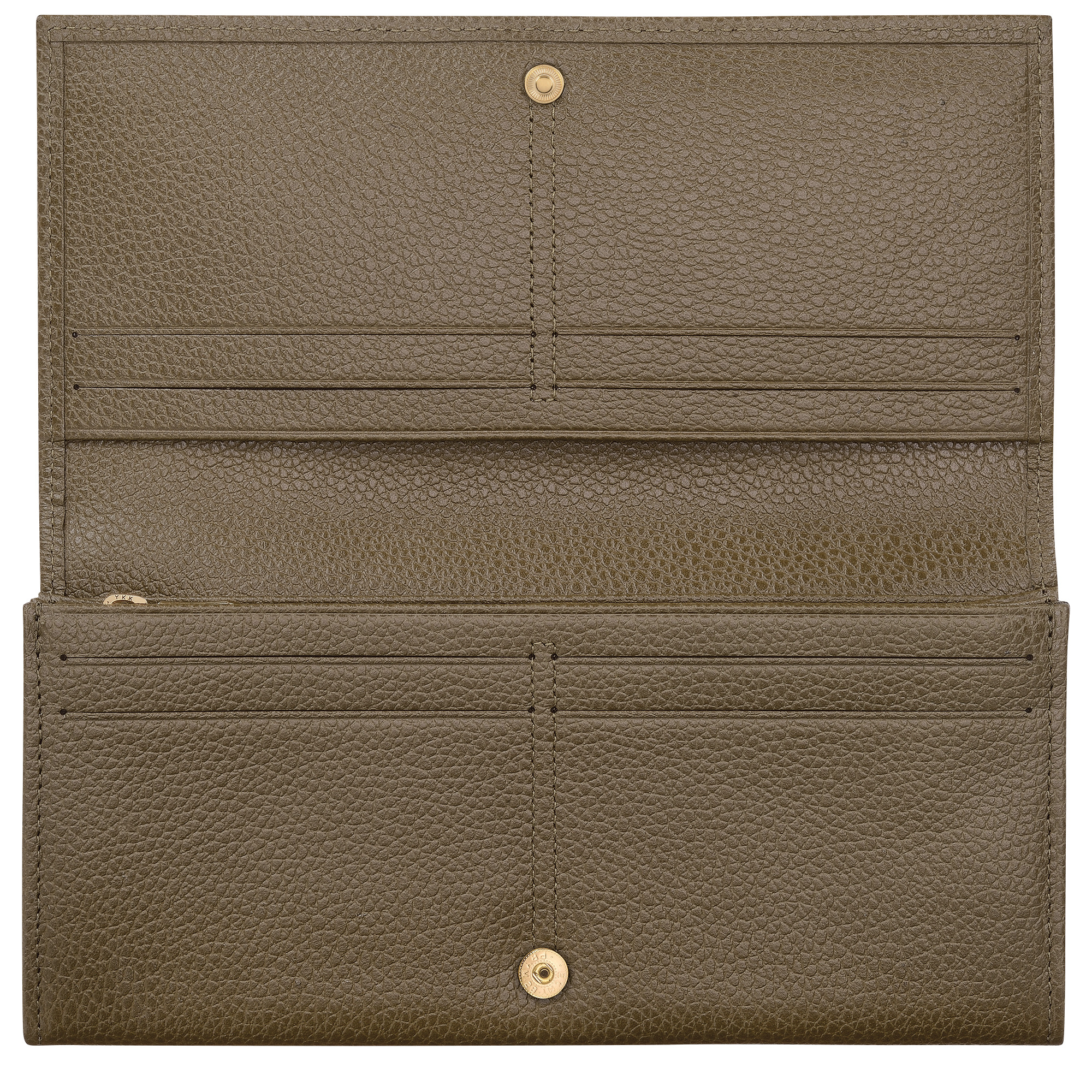 Le Foulonné Long continental wallet Caper - Leather - 3