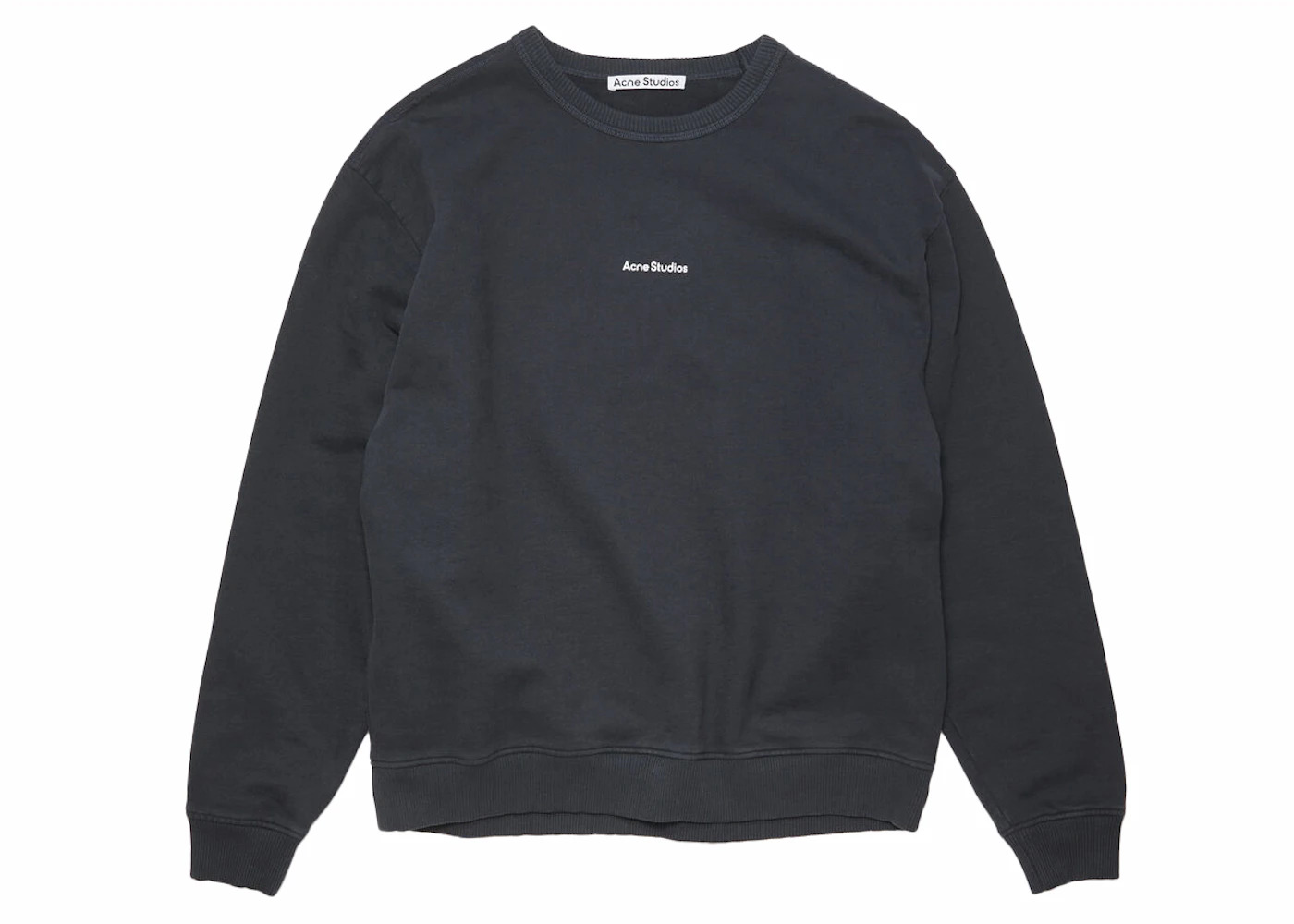 Acne Studios Stamp Logo Crewneck Black - 1
