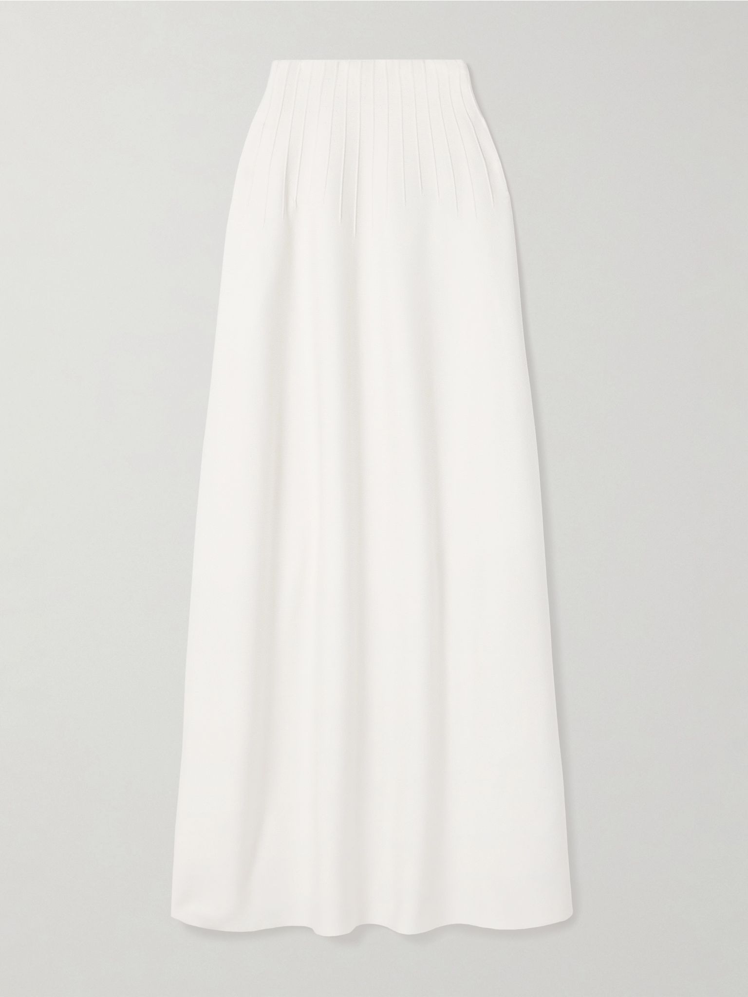 Annamaria silk maxi skirt Ivory - 1