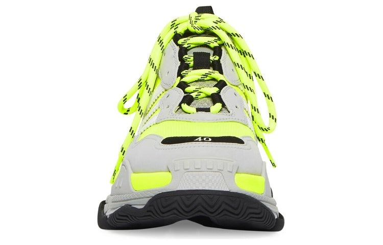 Balenciaga Triple S x adidas 'Fluo Yellow' 712821W2ZB57512 - 4