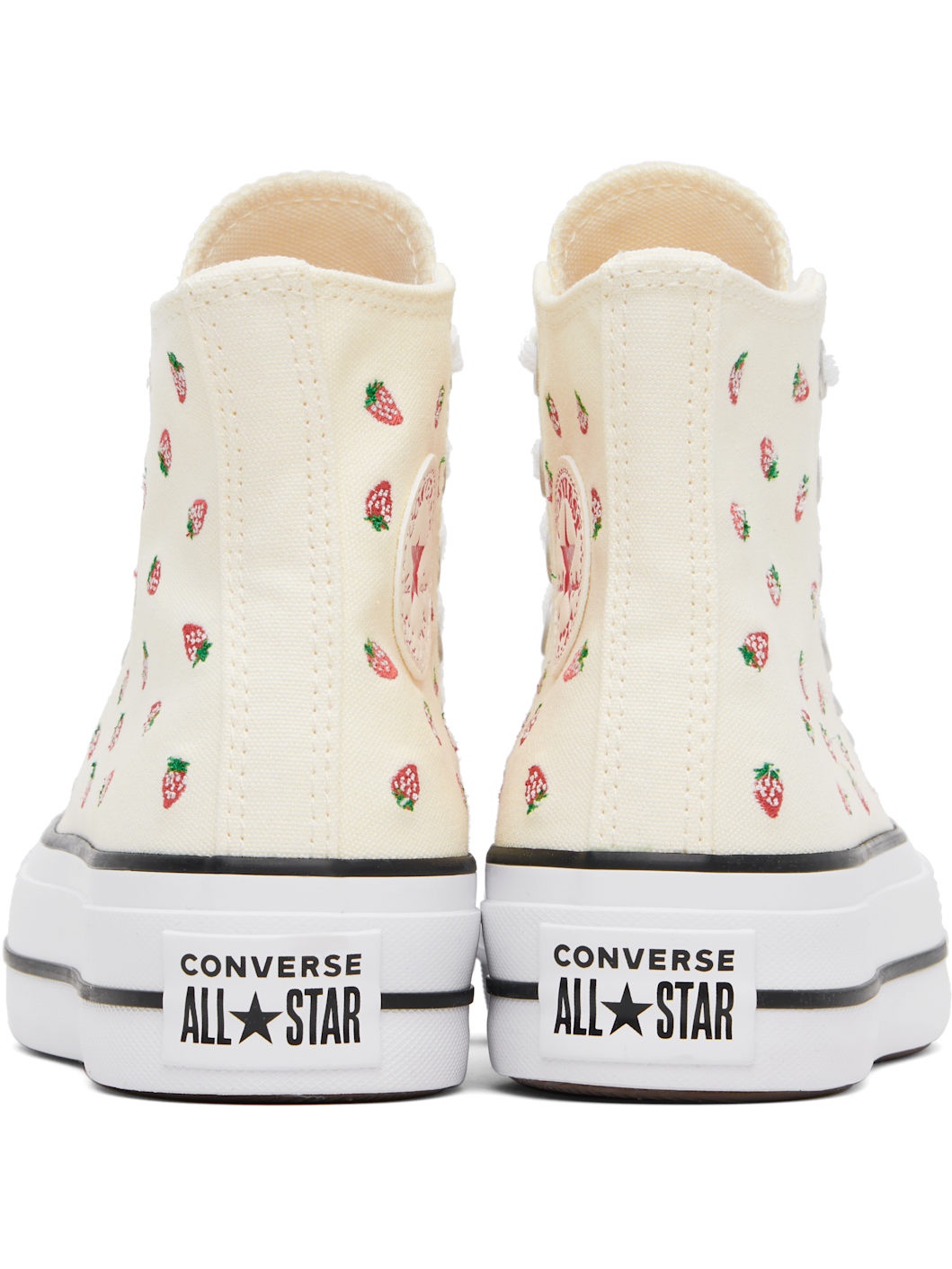 Off-White Chuck Taylor All Star Embroidered Strawberries Sneakers - 2